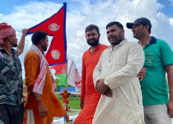 जसपाका युवा नेताहरुले पुनः लगाए झण्डा