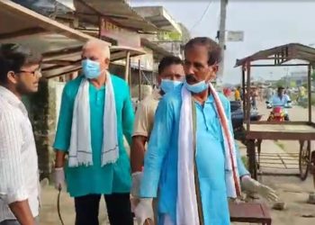 मेयर यादब द्बारा नगरको सरसफाई