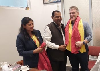 सांसद यादब र अमेरिकी राजदुत बिच छलफल