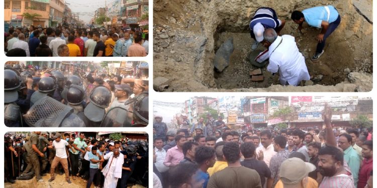 बिवादका बीच जनकपुरधामको भानुचोकमा भानुभक्तको सालिक शिलान्यास