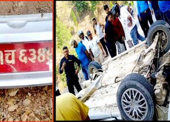 प्युठान : कार दुर्घटना हुँदा ८ जनाको मृत्यु