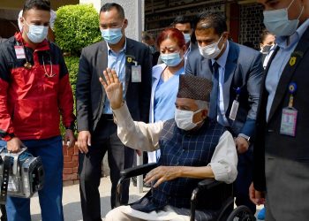 राष्ट्रपति पौडेल अस्पतालमा भर्ना