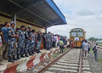 आजदेखि महोत्तरीको भंगहादेखि जयनगरसम्म रेलसेवा प्रारम्भ