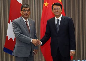 आयोगका उपाध्यक्ष र चिनियाँ समकक्षीबीच भेटवार्ता