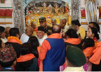 राष्ट्रपति रामचन्द्र पौडेलको जानकी दर्शन