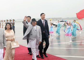 प्रधानमन्त्री ‘प्रचण्ड’ चीनमा