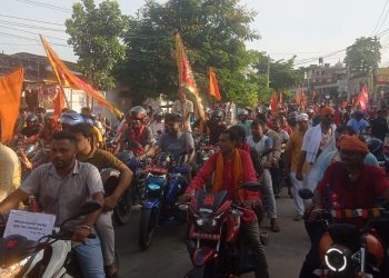 जनकपुरधाममा गौ हत्या विरुद्व वृहत प्रदर्शन