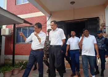 मधेशका मुख्यमन्त्रीद्वारा जनस्वास्थ्य प्रयोगशालाको निरीक्षण