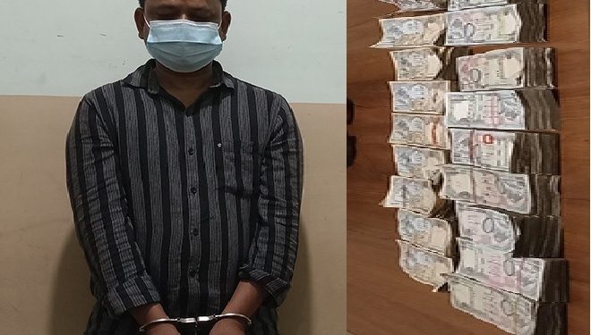 महोत्तरीबाट १३ लाखसहित भारतीय पक्राउ