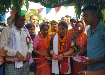 मन्त्री साहद्वारा कबड्डी प्रतियोगिताको उद्घाटन