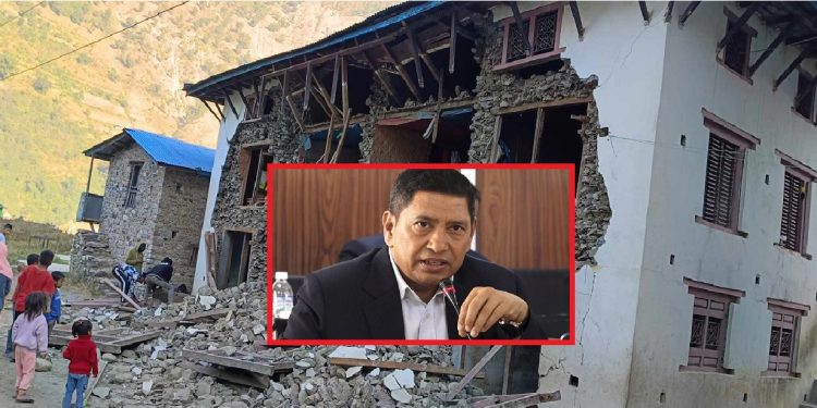 भूकम्पमा उद्धार र राहतको काम एकद्वार प्रणालीबाट गर्ने : गृहमन्त्री श्रेष्ठ