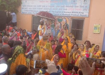 विवाहपञ्चमी : मटकोर विधि सम्पन्न