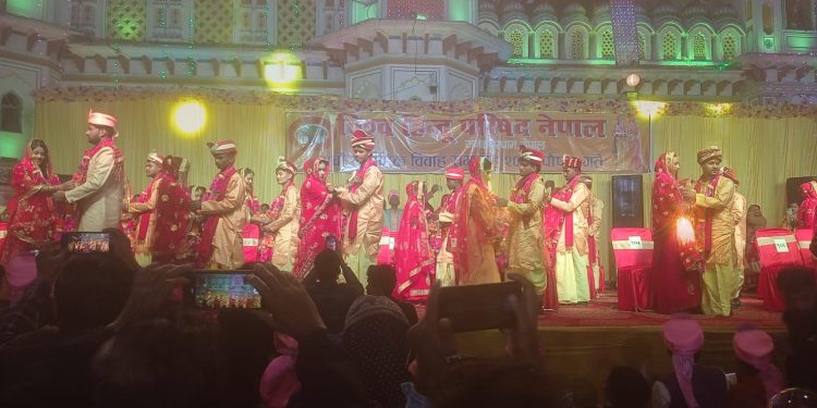 जानकी मन्दिरमा २१ जोडीको सामूहिक विवाह