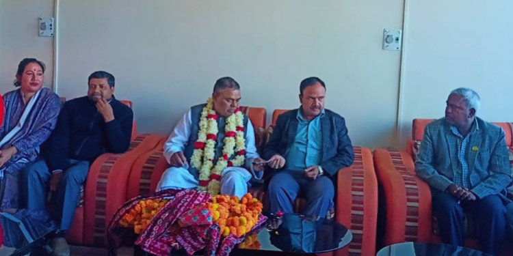 नेताहरुलाई प्रशिक्षण दिन उपेन्द्र यादव लुम्बिनीमा