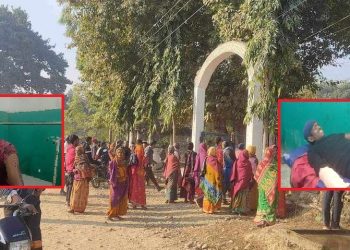 हत्याको विरोधमा हंसपुर प्रहरी चौकी तोडफोड, गोली लागेर दुईजना घाइते