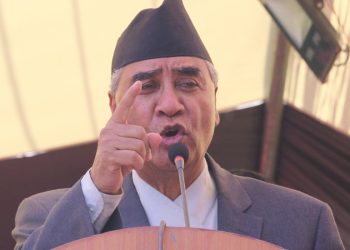 कांग्रेसका नेता कार्यकर्ताहरुबिच मेलमिलाप हुन जरुरी : देउवा