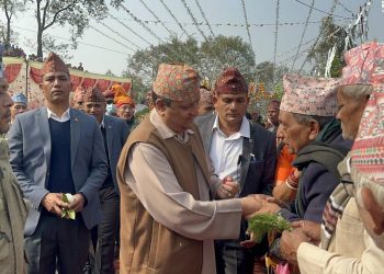 पूर्वराजा शाहद्वारा नीलकण्ठ बाबाधाममा पूजा