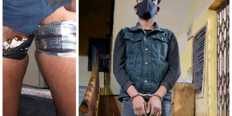 लागूऔषध सहित एक जना पक्राउ   