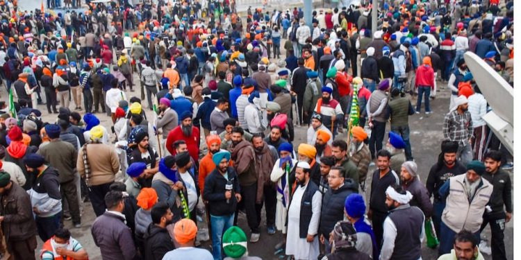 किसान संगठनहरुको आह्वानमा आज भारत बन्द