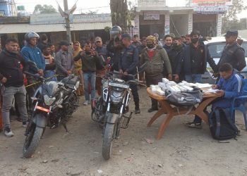 सर्लाहीमा जाली नोटको कारोबार गर्ने गिरोह प्रहरीको नियन्त्रणमा