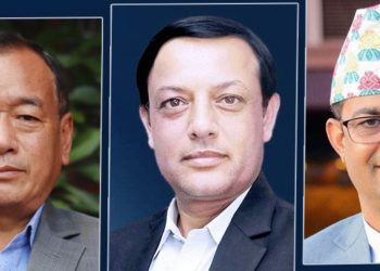 आज तीन मन्त्रीहरुले किरिया खादैं