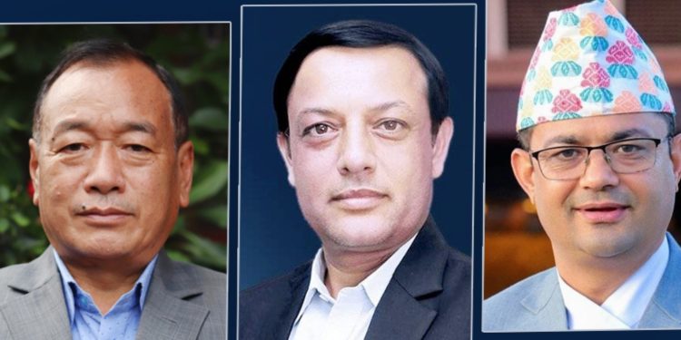 आज तीन मन्त्रीहरुले किरिया खादैं