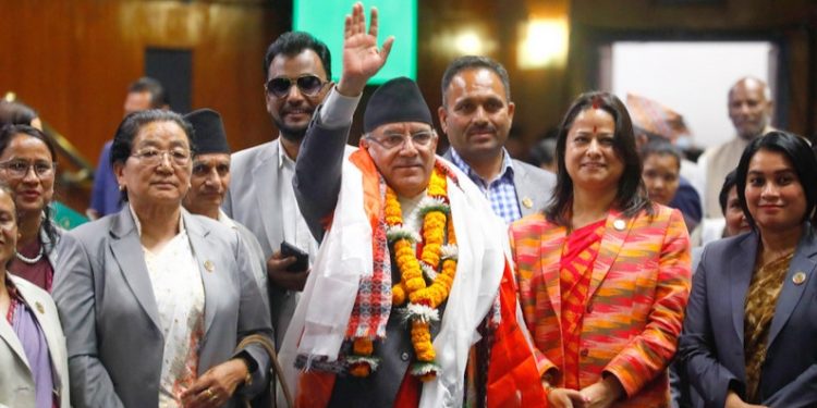 प्रधानमन्त्री प्रचण्डले तेस्रोपटक पाए विश्वासको मत