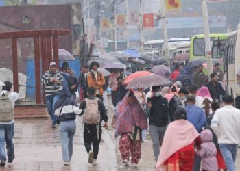 देशका विभिन्न ठाउँमा वर्षा हुदैं