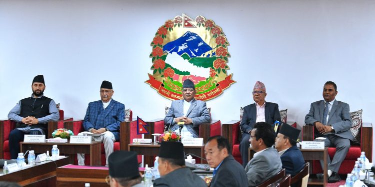 सत्ता गठबन्धन सरकारको न्यूनतम साझा संकल्प सार्वजनिक