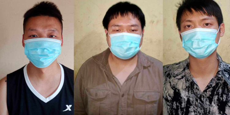 ठगी गरेको आरोपमा ३ जना चिनियाँ नागरिक पक्राउ