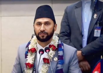 सुरक्षा सम्बन्धी कार्यक्रममा सहभागि हुन गृहमन्त्री लामिछाने जनकपुरधाममा