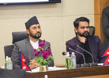 गृहमन्त्री लामिछाने र मेयर बालेन्द्र शाहबीच भेटवार्ता