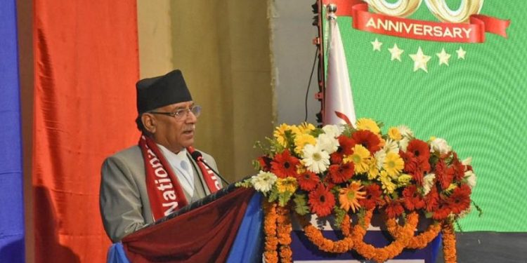 खेलकुद क्षेत्रमा बजेटको सिलिङ बढाउँने  प्रधानमन्त्री प्रचण्डको घोषणा