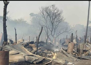 सप्तरीमा भीषण आगलागी, २ सयभन्दा बढी घर जलेर नष्ट