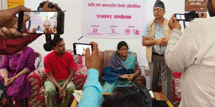 जनकपुरधाममा टी–२० क्रिकेट प्रतियोगिता हुने