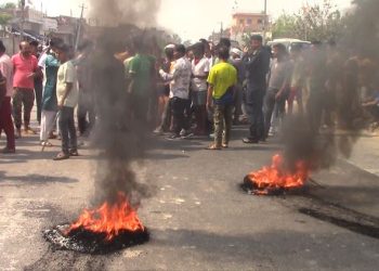 हजरत महोम्मद विरुद्ध टिपण्णी गर्नेलाई कारर्वाहीको माग गर्दै जनकपुरधाममा प्रर्दशन