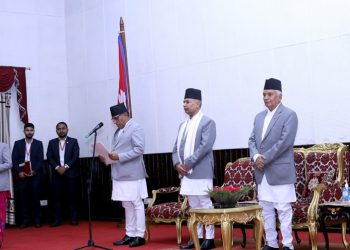 राष्ट्रिय सभा उपाध्यक्ष घिमिरेले लिइन् पद तथा गोपनीयताको शपथ