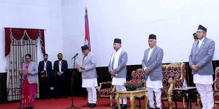 राष्ट्रिय सभा उपाध्यक्ष घिमिरेले लिइन् पद तथा गोपनीयताको शपथ