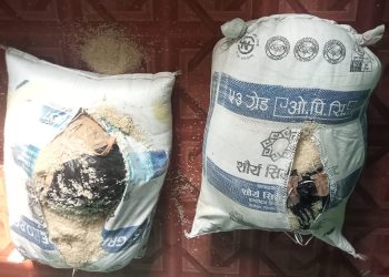 गाडी जाँच गर्दा चामलको बोरामा भेटियो लागुऔषध