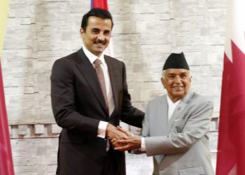 राष्ट्रपति र राजाबीच भेटवार्ता