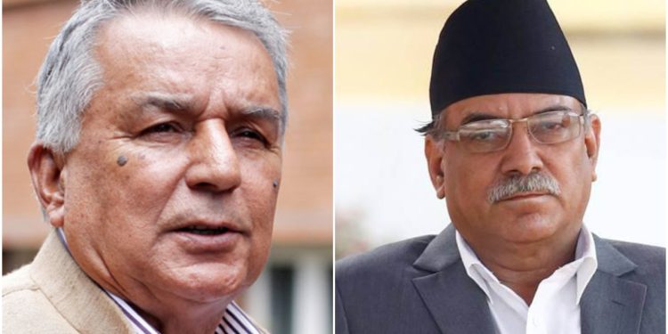 राष्ट्रपति पौडेल र प्रधानमन्त्री प्रचण्डबिच शीतल निवासमा भेट