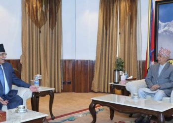 राष्ट्रपति पौडेल र प्रधानमन्त्री प्रचण्डबीच भेटघाट