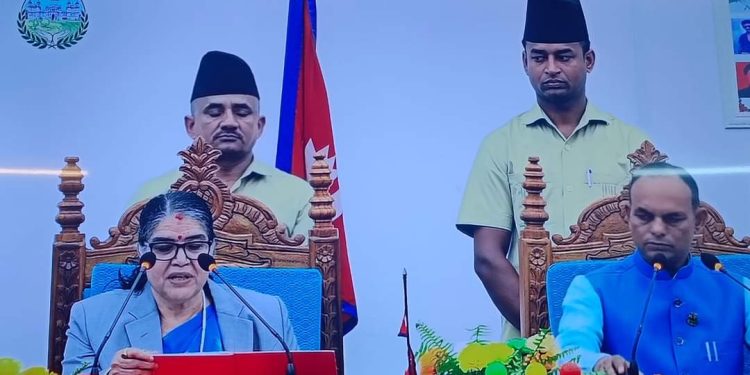 मधेश प्रदेश : नीति तथा कार्यक्रम जसपा नेपालद्वारा बहिष्कार