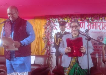 मधेशका नवनियुक्त मुख्यमन्त्रीसहित मन्त्रीहरुले लिए सपथ