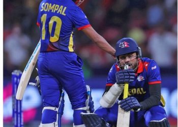 टी–२० विश्वकपमा तिहासिक जितको नजिक पुगेर चुकेको नेपाल