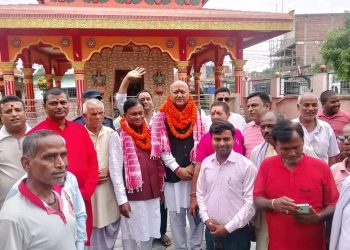 मधेसका मुख्यमन्त्री सिंह द्वारा वैवाहिक धर्मशालाको उद्घाटन