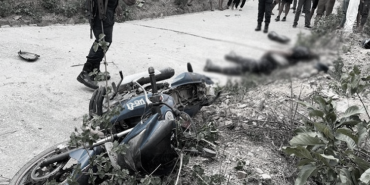 मोटरसाइकल दुर्घटनामा परी दुईजना प्रहरीको मृत्यु
