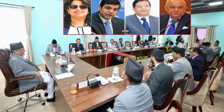 विभिन्न ११ देशका राजदूत फिर्ता बोलाउने सरकारको निर्णय
