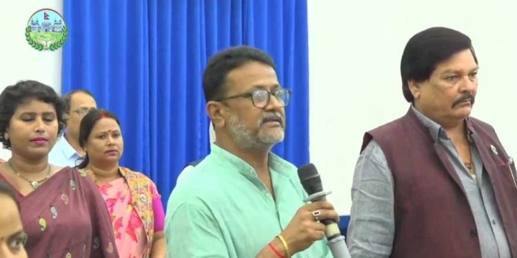 रातो किताब संशोधनको माग गदैँ मधेश प्रदेश सभा अवरुद्ध