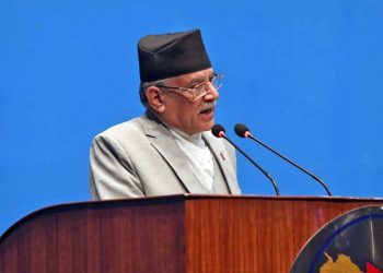 दलितलाई १३ प्रतिशत हिस्सा दिन एमाले र काँग्रेसलाई प्रधानमन्त्रीको आग्रह